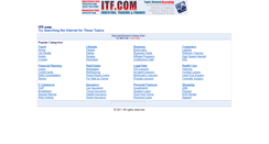 Desktop Screenshot of itf.com